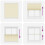 VidaXL vidaXL Plissee Creme 115x150 cm Stoffbreite 114,4 cm Polyester 5