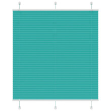 vidaXL Plissee Petrolgrün 120x150 cm Stoffbreite 119,4 cm Polyester