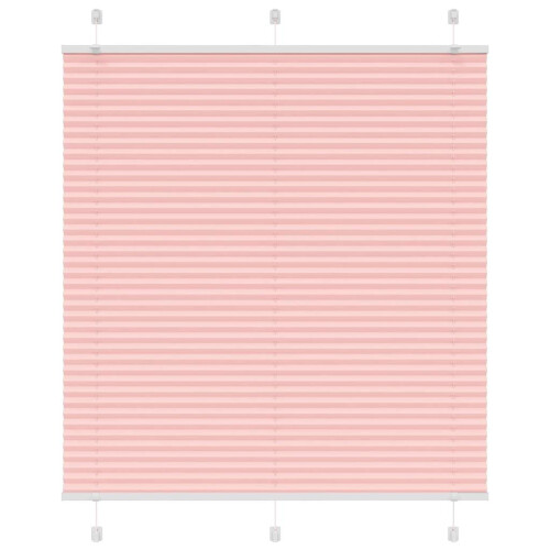 VidaXL vidaXL Plissee Rosa 115x100 cm Stoffbreite 114,4 cm Polyester