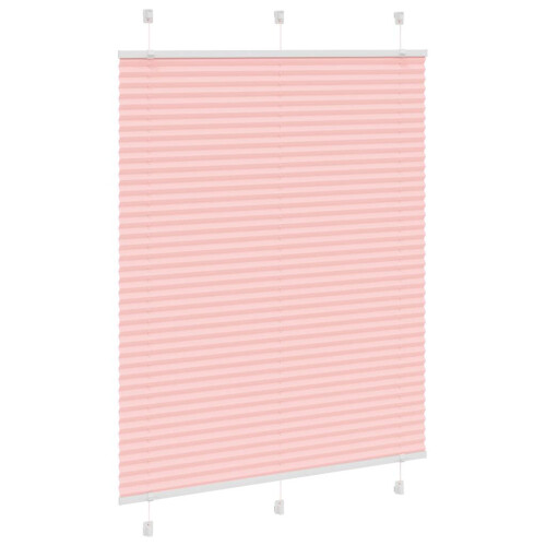 VidaXL vidaXL Plissee Rosa 110x100 cm Stoffbreite 109,4 cm Polyester 2