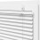 VidaXL vidaXL Plissee Weiß 115x200 cm Stoffbreite 114,4 cm Polyester 10
