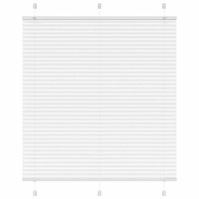 (white, 120 x 100 cm) vidaXL Pleated Blind Petrol Fabric Polyester