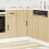 VidaXL vidaXL Kitchen Corner Base Cabinet Lucca Sonoma Oak Engineered Wood 3