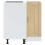 VidaXL vidaXL Kitchen Corner Base Cabinet Lucca Sonoma Oak Engineered Wood 7