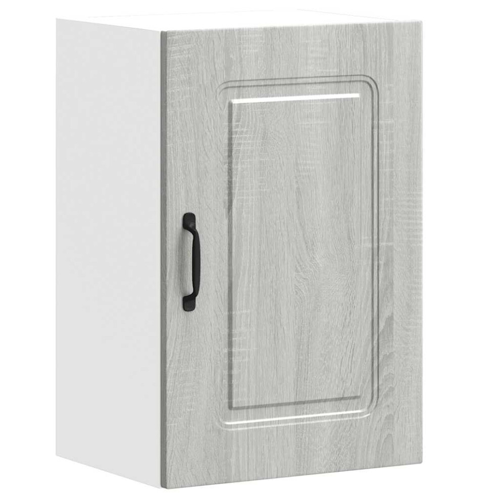 Vidaxl Kitchen Wall Cabinet Kalmar Sonoma Engineered Wood Grey