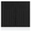 VidaXL vidaXL Kitchen Base Cabinet Lucca Black Engineered Wood sink base cabinet 3