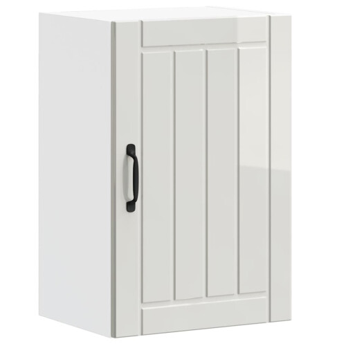 VidaXL vidaXL Kitchen Wall Cabinet Lucca High Gloss White Engineered Wood