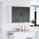 VidaXL vidaXL Kitchen Wall Cabinet Lucca Black Engineered Wood kitchen wall unit 2