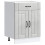 VidaXL vidaXL Kitchen Base Cabinet Lucca Concrete Grey Engineered Wood 2