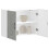 VidaXL vidaXL Kitchen Wall Cabinet Lucca Concrete Grey Engineered Wood 8