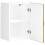 VidaXL vidaXL Kitchen Wall Cabinet Lucca Artisan Oak Engineered Wood 6