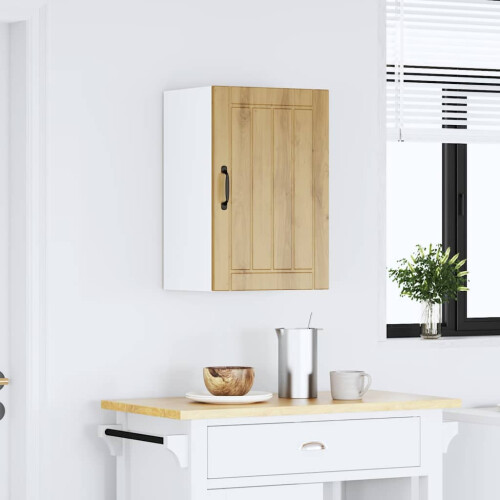 VidaXL vidaXL Kitchen Wall Cabinet Lucca Artisan Oak Engineered Wood 2