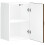 VidaXL vidaXL Kitchen Wall Cabinet Lucca Brown Oak Engineered Wood kitchen wall unit 6