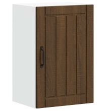 vidaXL Kitchen Wall Cabinet Lucca Brown Oak Engineered Wood kitchen wall unit