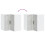 VidaXL vidaXL Kitchen Wall Corner Cabinet Lucca Concrete Grey Engineered Wood 8