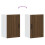 VidaXL vidaXL Kitchen Wall Cabinet Lucca Brown Oak Engineered Wood kitchen wall unit 9