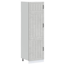vidaXL Kitchen Cupboard Lucca Concrete Grey Engineered Wood