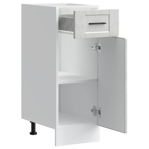 VidaXL vidaXL Kitchen Base Cabinet Porto Concrete Grey Engineered Wood 1