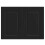 VidaXL vidaXL Kitchen Wall Cabinet Kalmar Black Engineered Wood kitchen wall unit 6