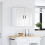VidaXL vidaXL Kitchen Wall Cabinet Porto High Gloss White Engineered Wood 3