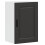 VidaXL vidaXL Kitchen Wall Cabinet Porto Black Engineered Wood kitchen wall unit 1