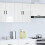 VidaXL vidaXL Kitchen Wall Cabinet Porto High Gloss White Engineered Wood 2