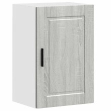 vidaXL Kitchen Wall Cabinet Porto Grey Sonoma Engineered Wood