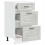VidaXL vidaXL Kitchen Base Cabinet Porto Concrete Grey Engineered Wood 5