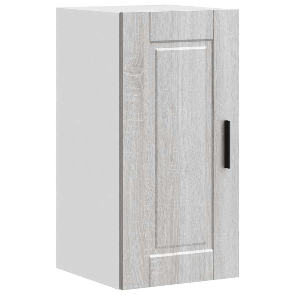 Vidaxl Kitchen Wall Cabinet Porto Sonoma Engineered Wood Grey