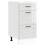 VidaXL vidaXL Kitchen Base Cabinet Porto High Gloss White Engineered Wood 2