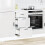 VidaXL vidaXL Kitchen Base Cabinet Porto High Gloss White Engineered Wood 3