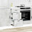 VidaXL vidaXL Kitchen Base Cabinet Porto Concrete Grey Engineered Wood 3