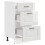 VidaXL vidaXL Kitchen Base Cabinet Porto High Gloss White Engineered Wood 4