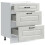 VidaXL vidaXL Kitchen Base Cabinet Kalmar Concrete Grey Engineered Wood 5