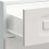 VidaXL vidaXL Kitchen Base Cabinet Kalmar High Gloss White Engineered Wood 9