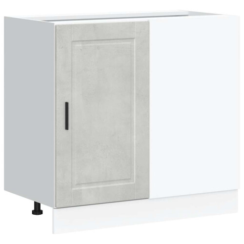 VidaXL vidaXL Kitchen Base Cabinet Porto Concrete Grey Engineered Wood