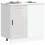 VidaXL vidaXL Kitchen Base Cabinet Porto High Gloss White Engineered Wood 2