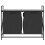VidaXL vidaXL Laundry Basket 2 Compartments with Shelf Grey Sonoma laundry hamper 6