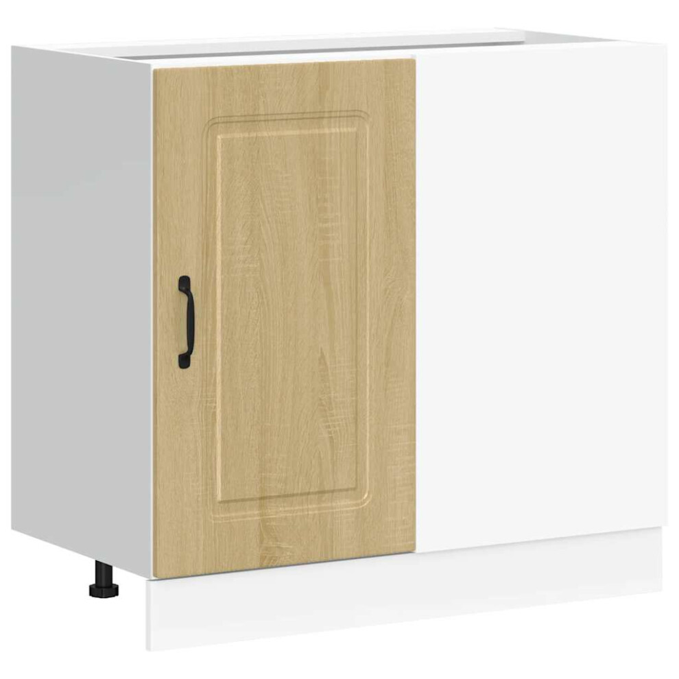 Vidaxl Kitchen Base Cabinet Kalmar Sonoma Oak Engineered Wood