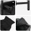 VidaXL vidaXL Laundry Basket 2 Compartments with Shelf Grey Sonoma laundry hamper 11