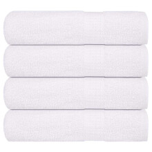 vidaXL Badetücher FROGN 4 Stk. Weiß 100x150 cm 360 g/m²