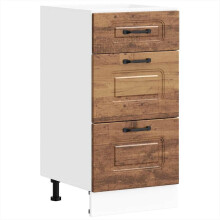 vidaXL Kitchen Base Cabinet Kalmar Old Wood Engineered Wood sink base cabinet