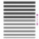 VidaXL (black, 120 x 100 cm) vidaXL Zebra Blind Fabric Polyester 5