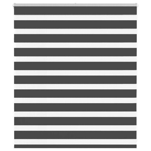 VidaXL (black, 120 x 100 cm) vidaXL Zebra Blind Fabric Polyester