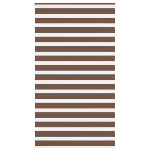 VidaXL (brown, 125 x 200 cm) vidaXL Zebra Blind Fabric Polyester