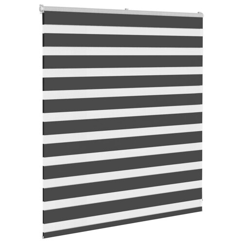 VidaXL (black, 120 x 100 cm) vidaXL Zebra Blind Fabric Polyester 2