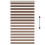 VidaXL (brown, 125 x 200 cm) vidaXL Zebra Blind Fabric Polyester 5