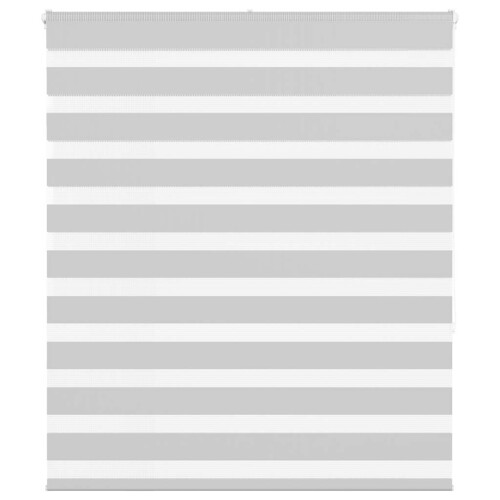 VidaXL (light grey, 125 x 150 cm) vidaXL Zebra Blind Fabric Polyester