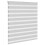 VidaXL (light grey, 125 x 150 cm) vidaXL Zebra Blind Fabric Polyester 3