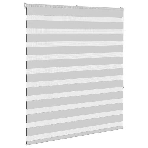 VidaXL (light grey, 125 x 150 cm) vidaXL Zebra Blind Fabric Polyester 2